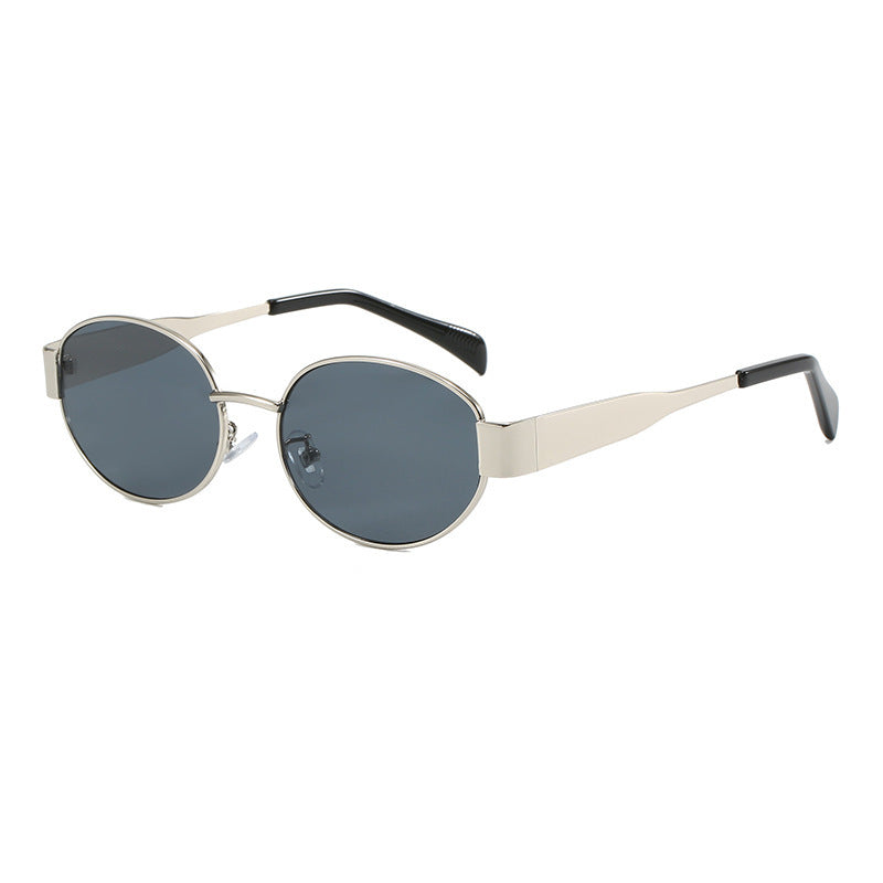 Trendy Oval Sunglasses