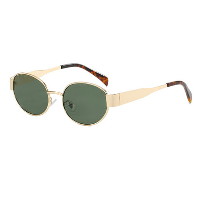 Trendy Oval Sunglasses