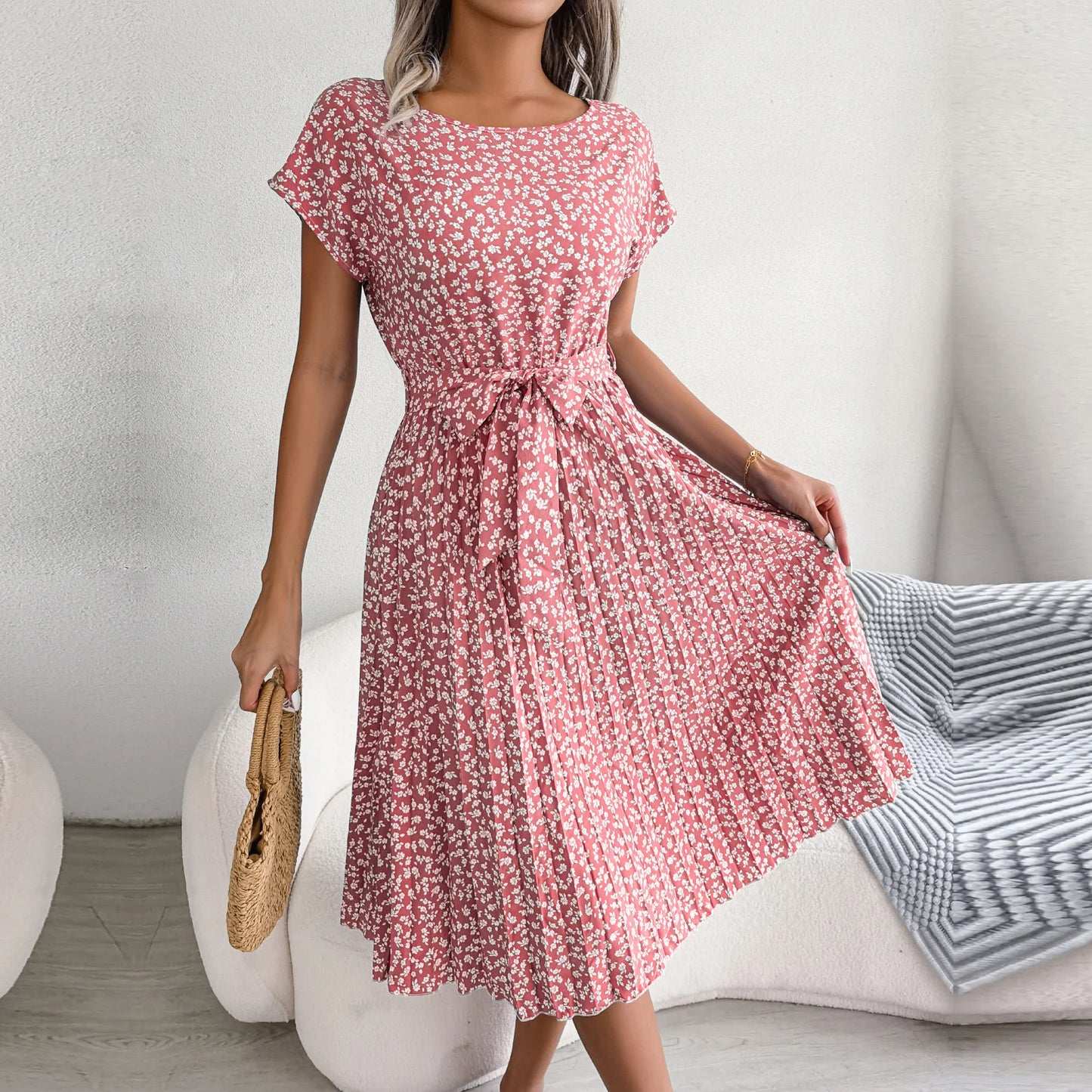 Summer Short Sleeve Dress